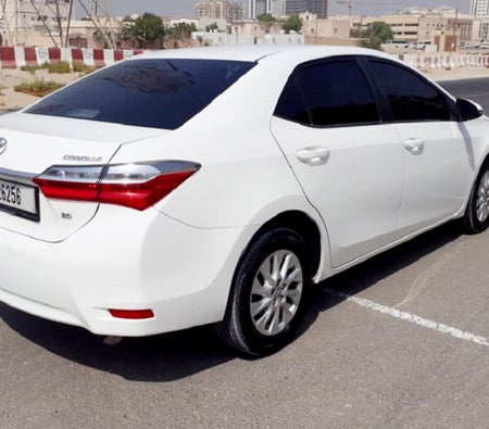 Rent Toyota Corolla 2017 in Dubai